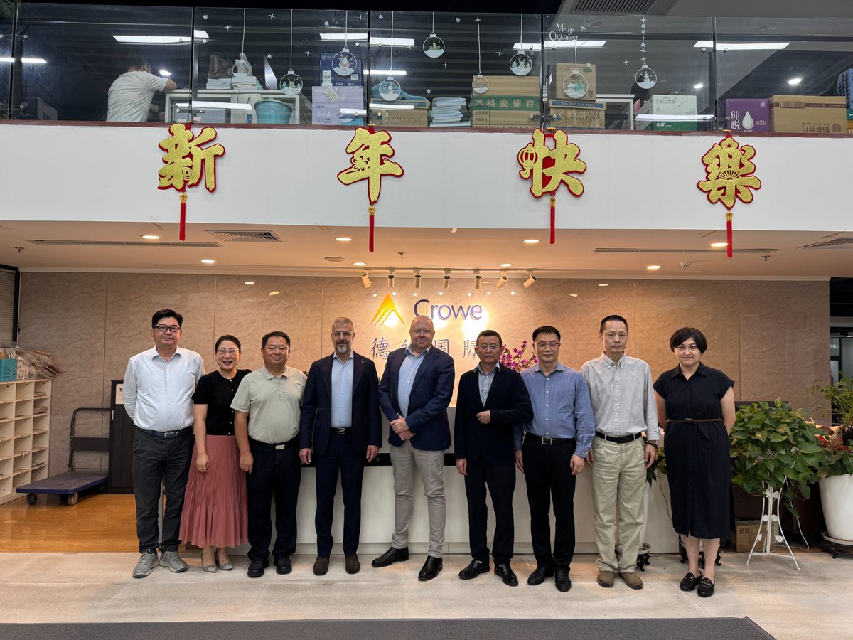The Crowe Global leadership team visited Crowe China and our newest member firms Crowe Dehao, in Beijing. From warm hospitality to impactful conversations, the visit reinforced our commitment to talent, collaboration and growth in this key market.
#Crowe #China #Global #Expansion