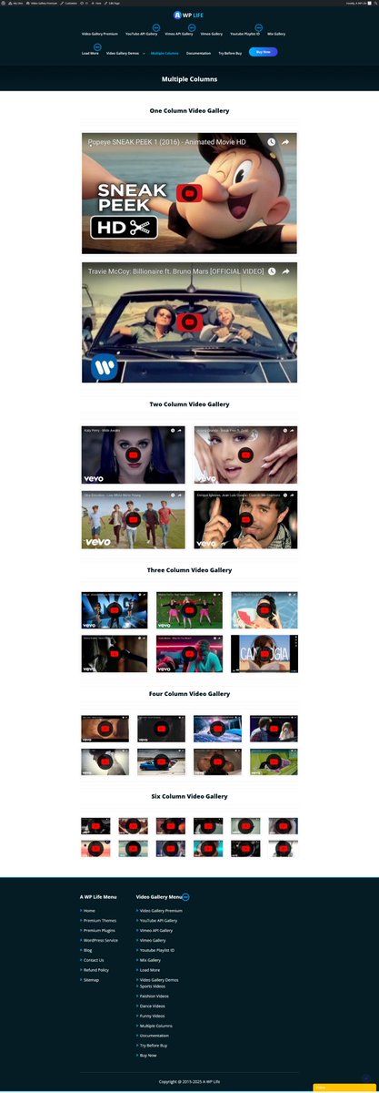 srkkhn007's tweet photo. πΈ Video Gallery Premium
Showcase your videos in a sleek, fully responsive gallery with easy customization. Perfect for content creators!
Unlock your deal with SURPRISE10! π
https://t.co/C6RkhzsKvz
#WordPress #VideoGallery #ContentCreation #WPPlugin https://t.co/WB0xseelEo