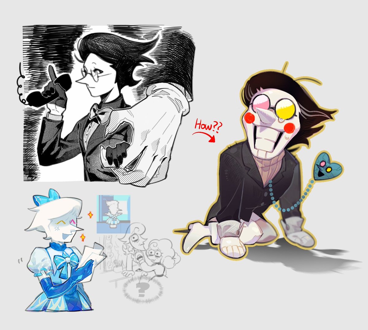 D2K_JPEG's tweet image. Some random stuff.
#DELTARUNE #spamton #spam