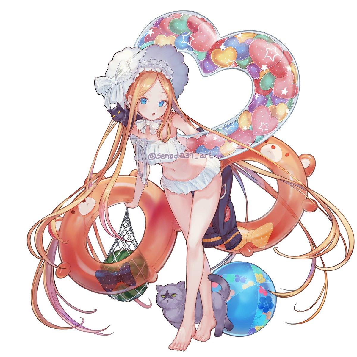 senada37_art's tweet image. 애비게일 윌리엄스  [여름] 
アビゲイル・ウィリアムズ ［夏］ 
Abigail Williams

#FGO #アビゲイル