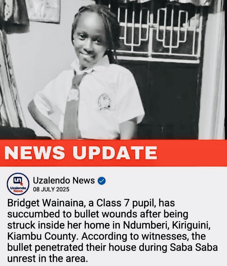 benanuale's tweet image. “Unaua watoto juu wanakuambia uwache kuiba?” - @WilliamsRuto you’ve crossed the RED LINE!! This is painful, Bridget Wainaina. Rest well! @IntlCrimCourt @CIJ_ICJ @AmnestyEU @FaithOdhiambo8 
#ThePeopleShall 
#ThePeople
#77NiNumbers