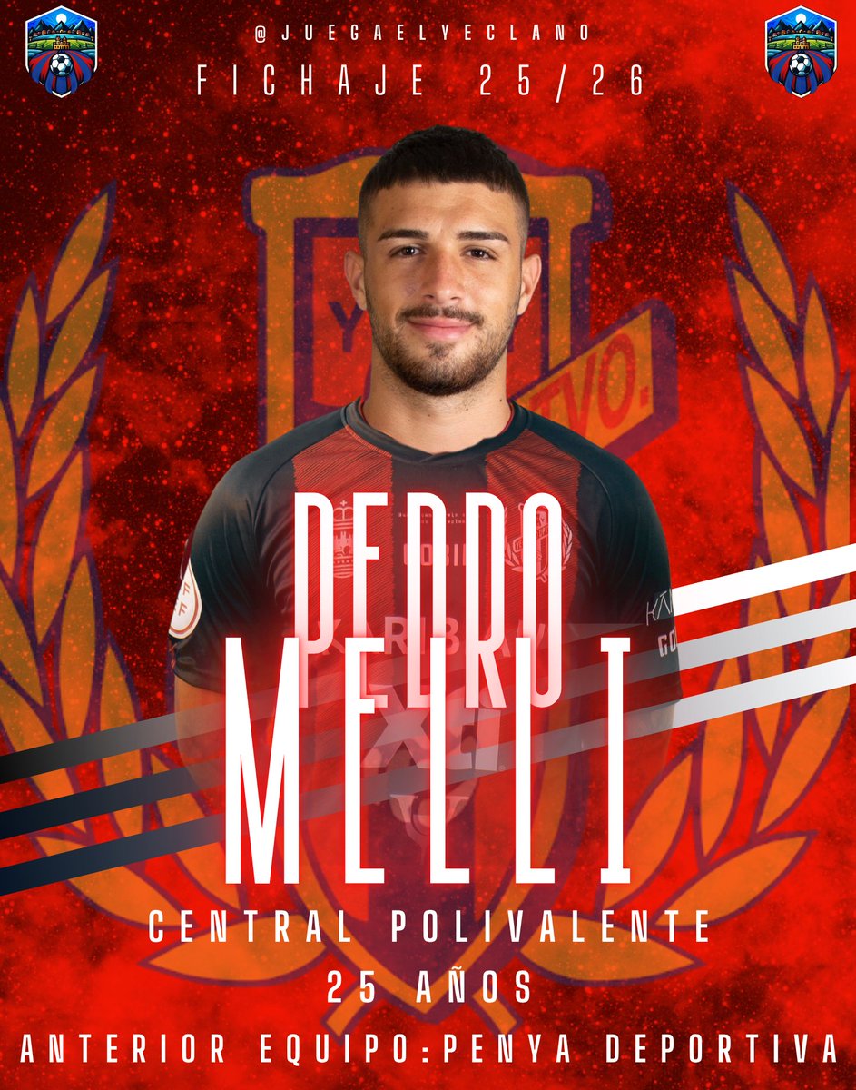 📄✍️ Melli y Nani. ✅ FICHADOS

Un día que me voy de vacaciones y el @yeclanodptvo_oficial hace doblete en fichajes… y eso me encanta!

Melli y Nani, jugadores contrastados en la categoría, llegan a Yecla para dar fuerza a la defensa.

🔝 Por un lado, Nani, clásico en 2ªB en