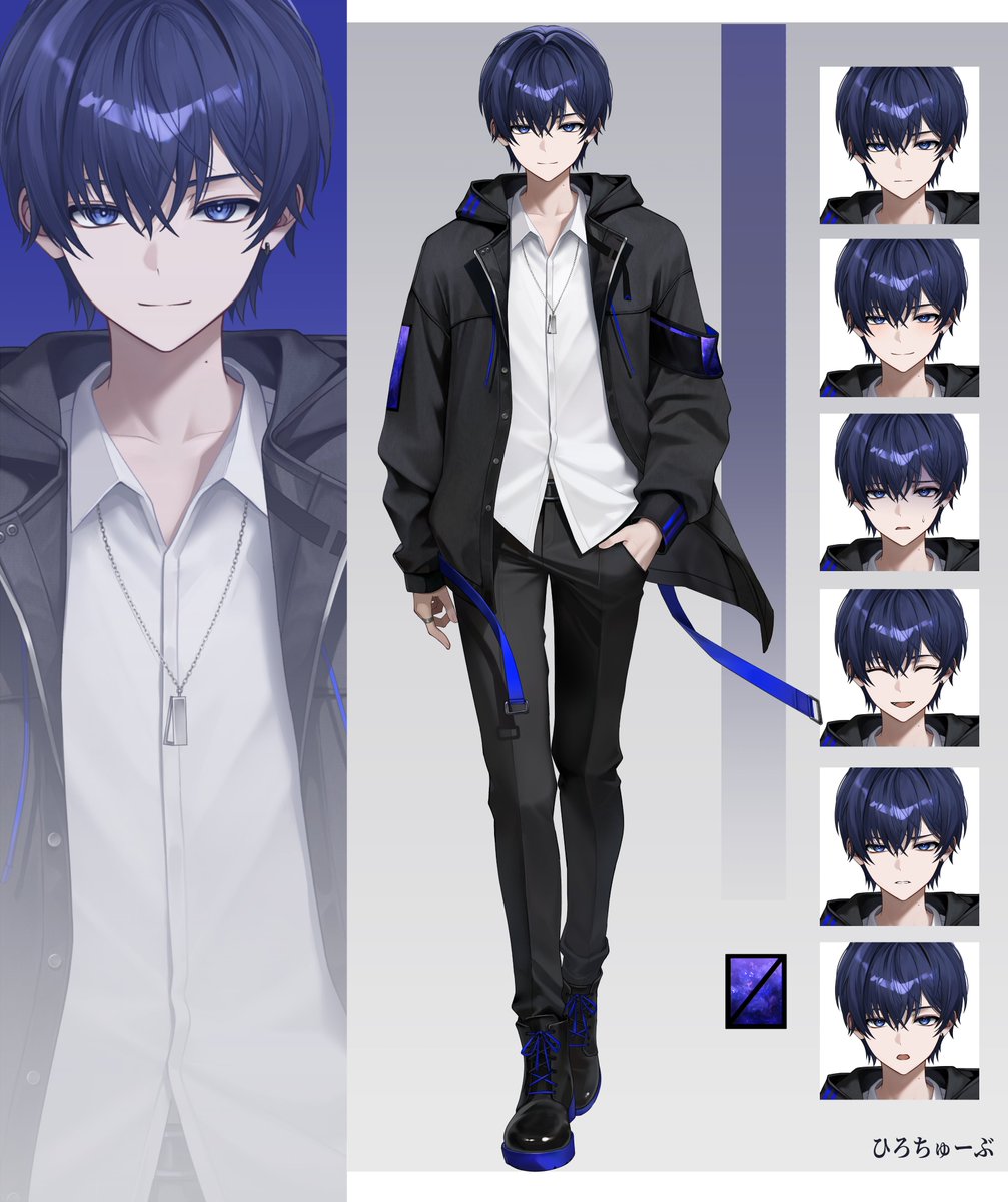 ひろちゅーぶ（<a href="/hi_sh_07/">ひろちゅーぶ</a>）さんのリブランディング用スタンディングデザインとイラストを担当させていただきました