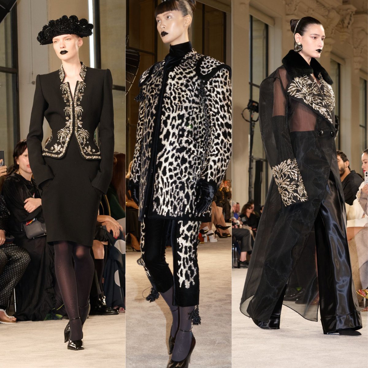 indulge_global's tweet photo. Schiaparelli FW25 opens Paris Couture Week with no colour, all drama 🖤🤍
@DanielRoseberry  strips back to black &amp; white—sculptural silhouettes, surreal details, and a breathing heart necklace. Couture, reimagined.

Check full story: https://t.co/ulakPgRJBy
#ParisFashionWeek https://t.co/SRxJPmQ8lz