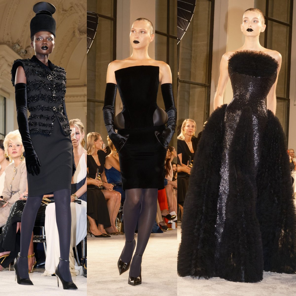 indulge_global's tweet photo. Schiaparelli FW25 opens Paris Couture Week with no colour, all drama 🖤🤍
@DanielRoseberry  strips back to black &amp; white—sculptural silhouettes, surreal details, and a breathing heart necklace. Couture, reimagined.

Check full story: https://t.co/ulakPgRJBy
#ParisFashionWeek https://t.co/SRxJPmQ8lz