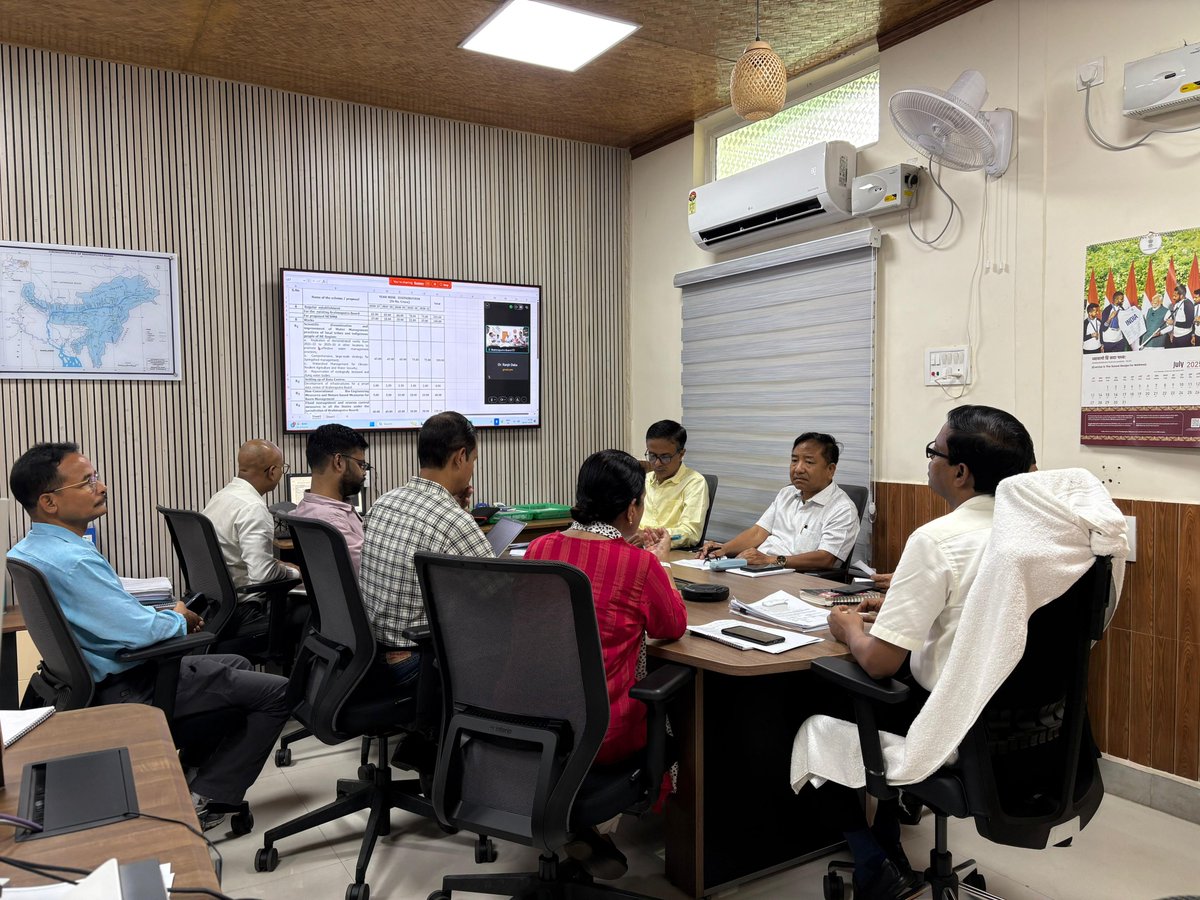 The second Meeting of the committee to formulate the EFC proposals of Brahmaputra Board under the Planned Scheme “River Basin Management” for the period 2026-27 to 2031-32 held on 8 July. The meeting was chaired under the chairmanship of Brahmaputra Board's General Managar, Er.
