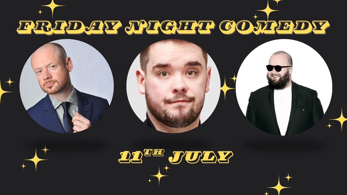 AlexandersLive's tweet image. Very excited for this weekend's lineup as we welcome three of our favourites to the stage! Come join us @AlistairBarrie, @adamrowecomedy and @freddy_quinne in @ShitChester for the best night of comedy in town!
🎟️: alexanderslive.seetickets.com/event/friday-n…