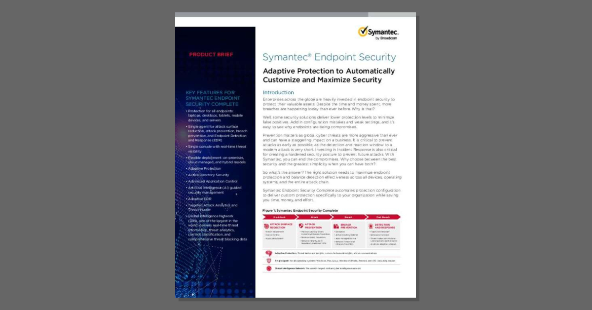 With @Symantec Endpoint Security Complete, you get coverage for all 4 steps in the cyber attack lifecycle. Make sure you're covered. Download this👇 stuf.in/bgo8ue