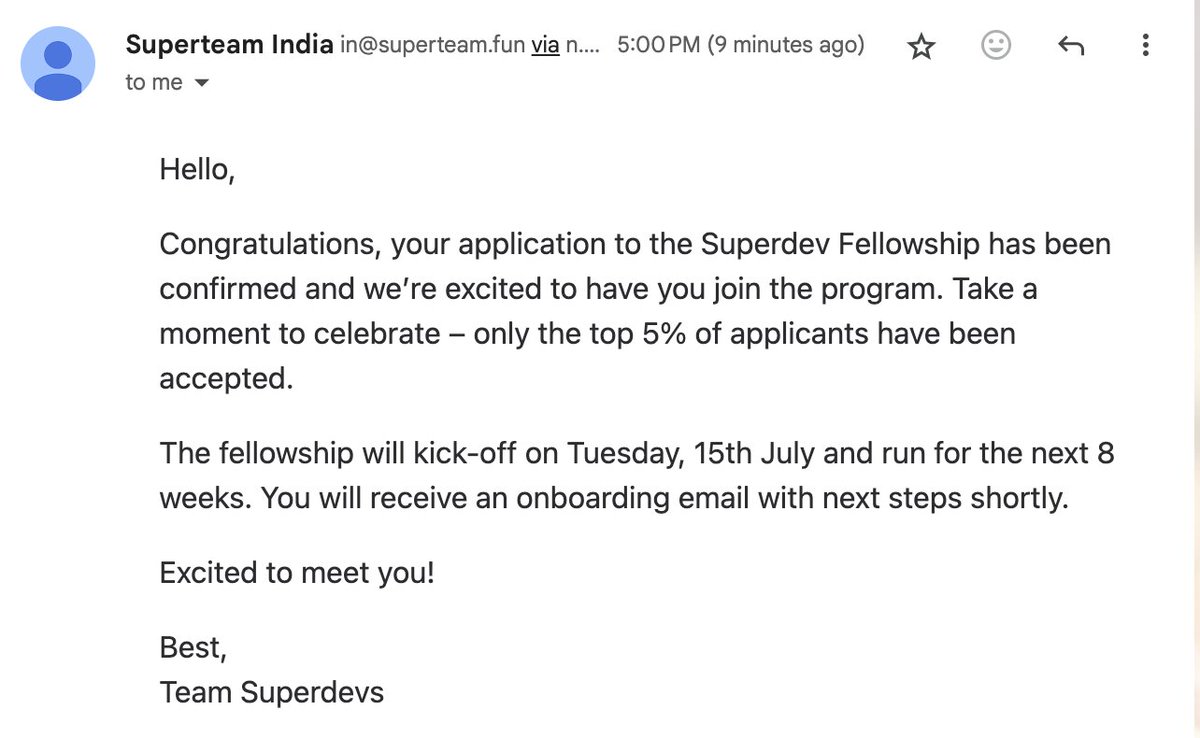 made it lfg!! 
<a href="/SuperteamIN/">Superteam India</a> <a href="/kirat_tw/">Harkirat Singh</a>