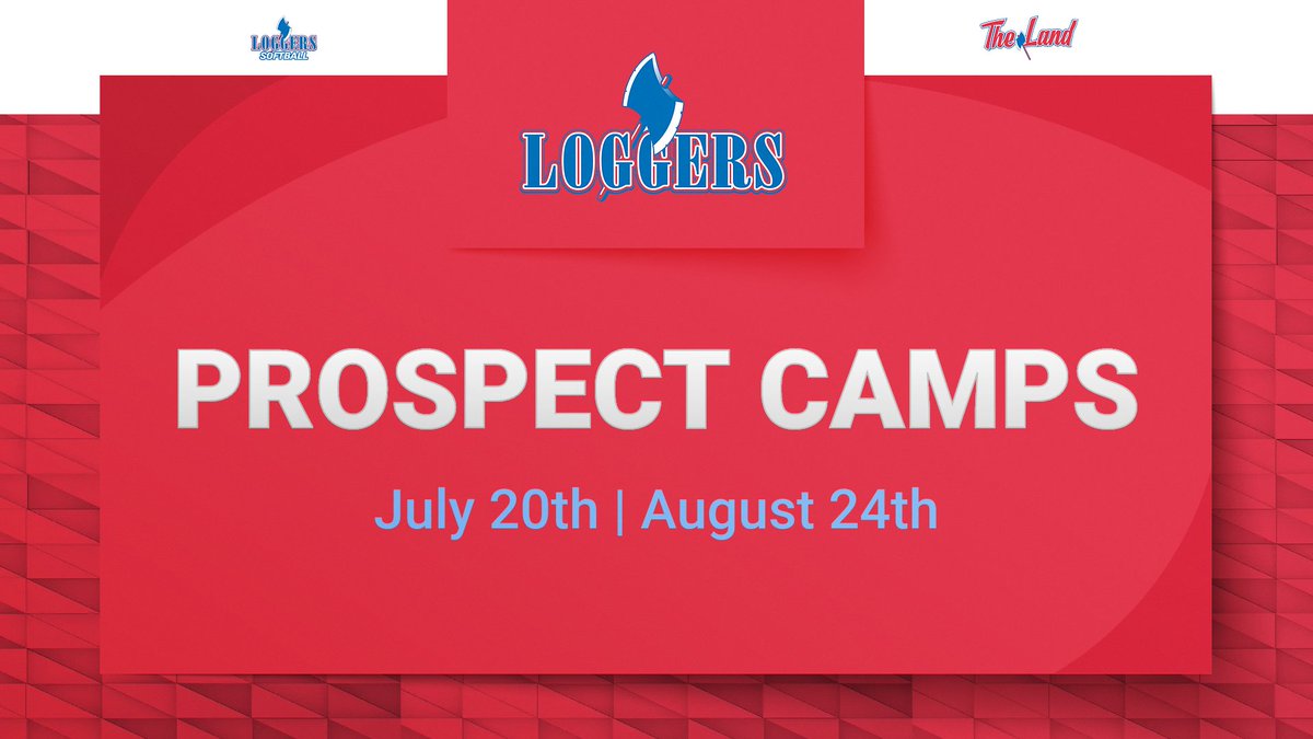 Loggers Softball (@loggersoftball) on Twitter photo Join us for our 2025 Summer Prospect Camps. 
All 2029-2025 High School Graduates are welcome. 
Check-in begins at 11:30 AM
Camp will be from 12:00 PM - 4:00 PM
lincolnlandloggers.com/registrations/… Join us for our 2025 Summer Prospect Camps. 
All 2029-2025 High School Graduates are welcome. 
Check-in begins at 11:30 AM
Camp will be from 12:00 PM - 4:00 PM
lincolnlandloggers.com/registrations/…