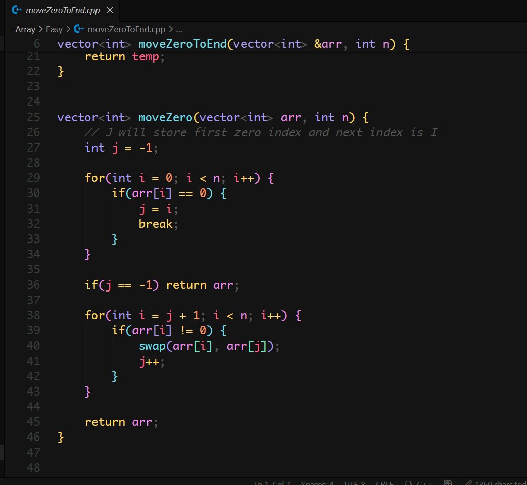 rjeetgupta's tweet image. Day 03 of placement prep : 
✅ Revisited Hashing
✅ Solved:
1⃣Move Zeros to End
2⃣Find Missing Number
3⃣Union &amp;amp; Intersection of Arrays
4⃣Max Consecutive Ones
📚 Also learned: ER to Relational Model in DBMS
Slow &amp;amp; steady progress! 
#DSA #DBMS #100DaysOfCode #PlacementPrep
