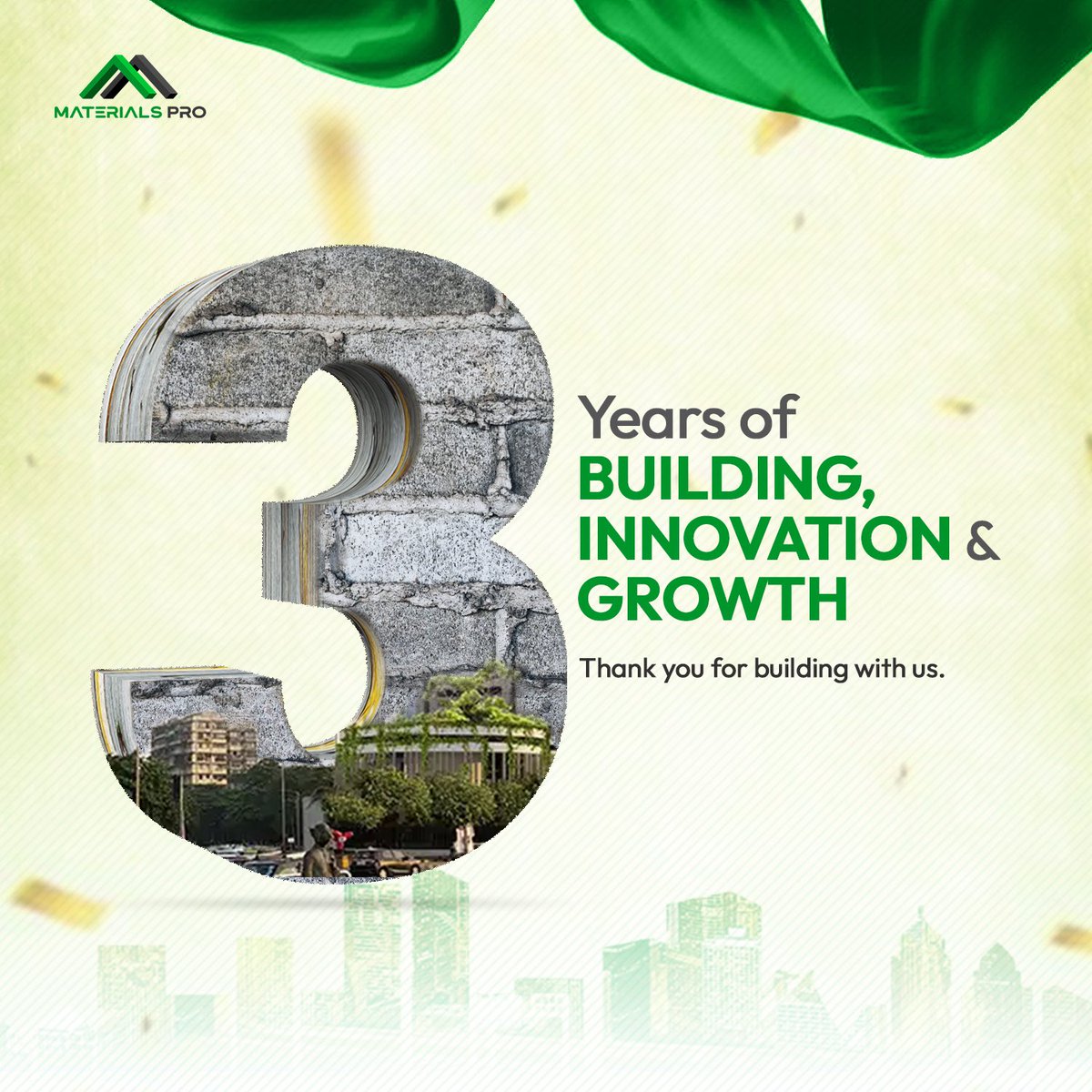 3 years ago, we set out to solve one big problem in construction: the constant headache of getting the right materials on time — and within budget.

Today, we’re celebrating how far we’ve come — because of YOU.

Let’s toast to a future of seamless sourcing and smarter building!