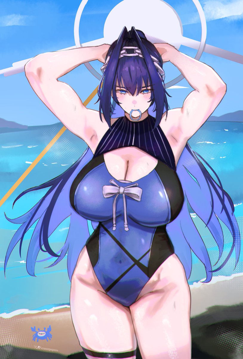 Kronii Swimsuit 2025 do be peak
#kronillust