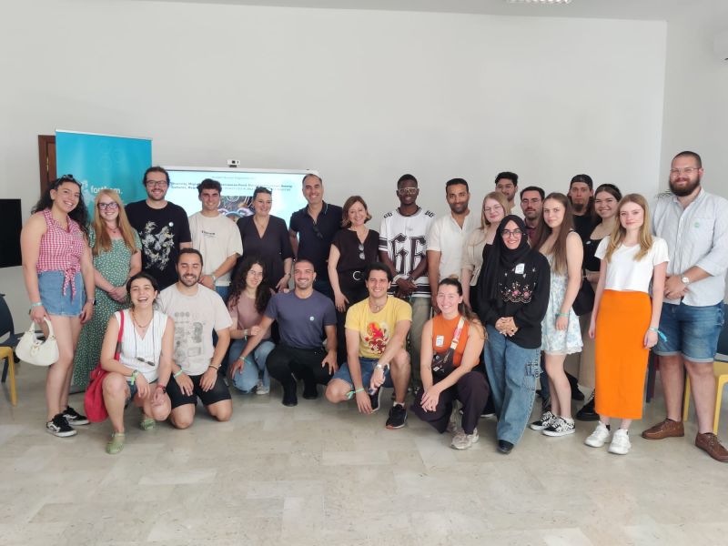 🌿 From 26–30 May, Uni Palermo hosted a Blended Intensive Programme with FORTHEM partners. 

20 students explored #MediterraneanDiet, health, sustainability &amp; culture via #MEDIET4ALL themes.  

#Education #Sustainability