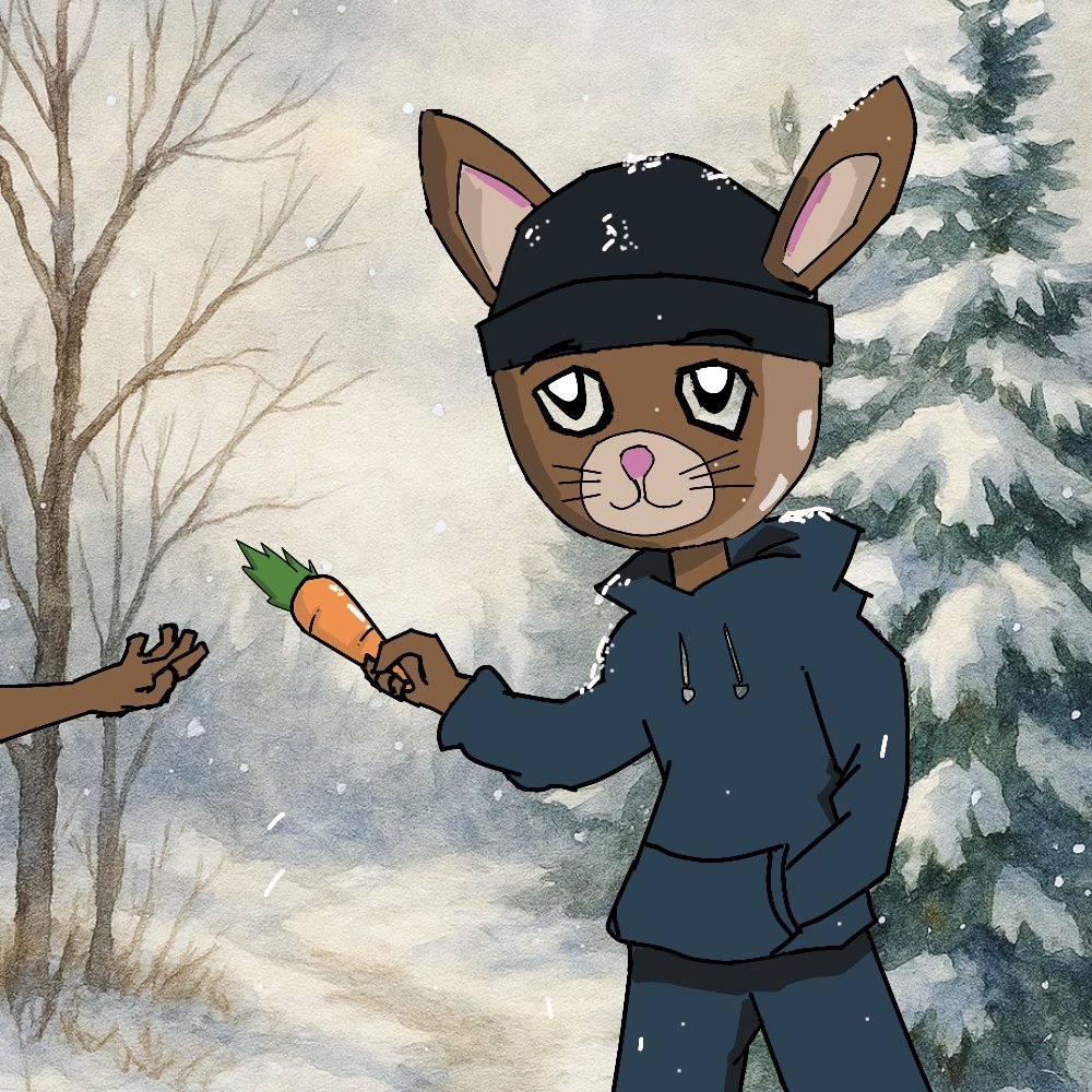 OUTCAST_ART_'s tweet image. Gmega!
Super bullish on @digitrabbits building on @megaeth_labs ,don't want to miss out on their mint so I made an art for you @digitrabbits 

Can I get it?