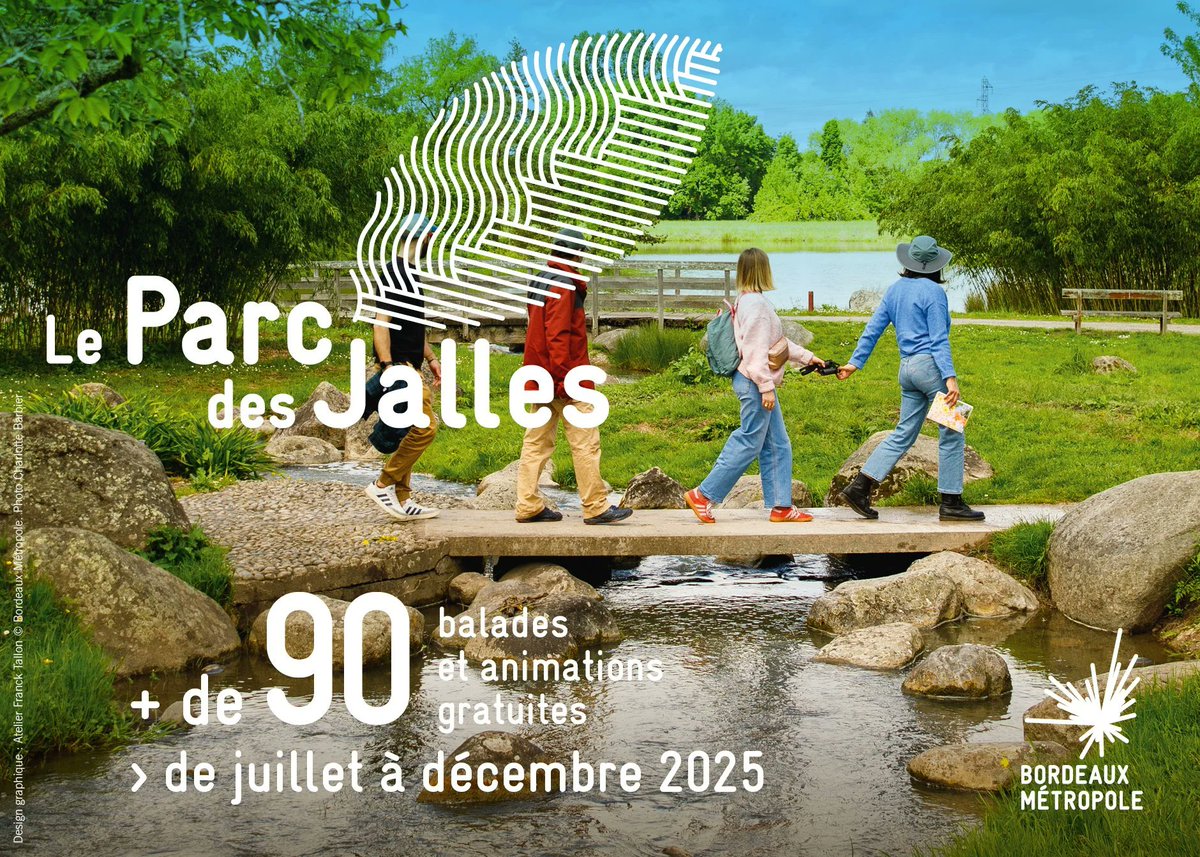 De juillet à décembre 2025, plus de 90 animations vous attendent pour découvrir ce territoire unique de 6000 hectares ! 🌳

Une biodiversité à découvrir près de chez vous, à travers des animations et découvertes :

Plus d'infos 👉️ bordeaux-metropole.fr/actualites/ani…