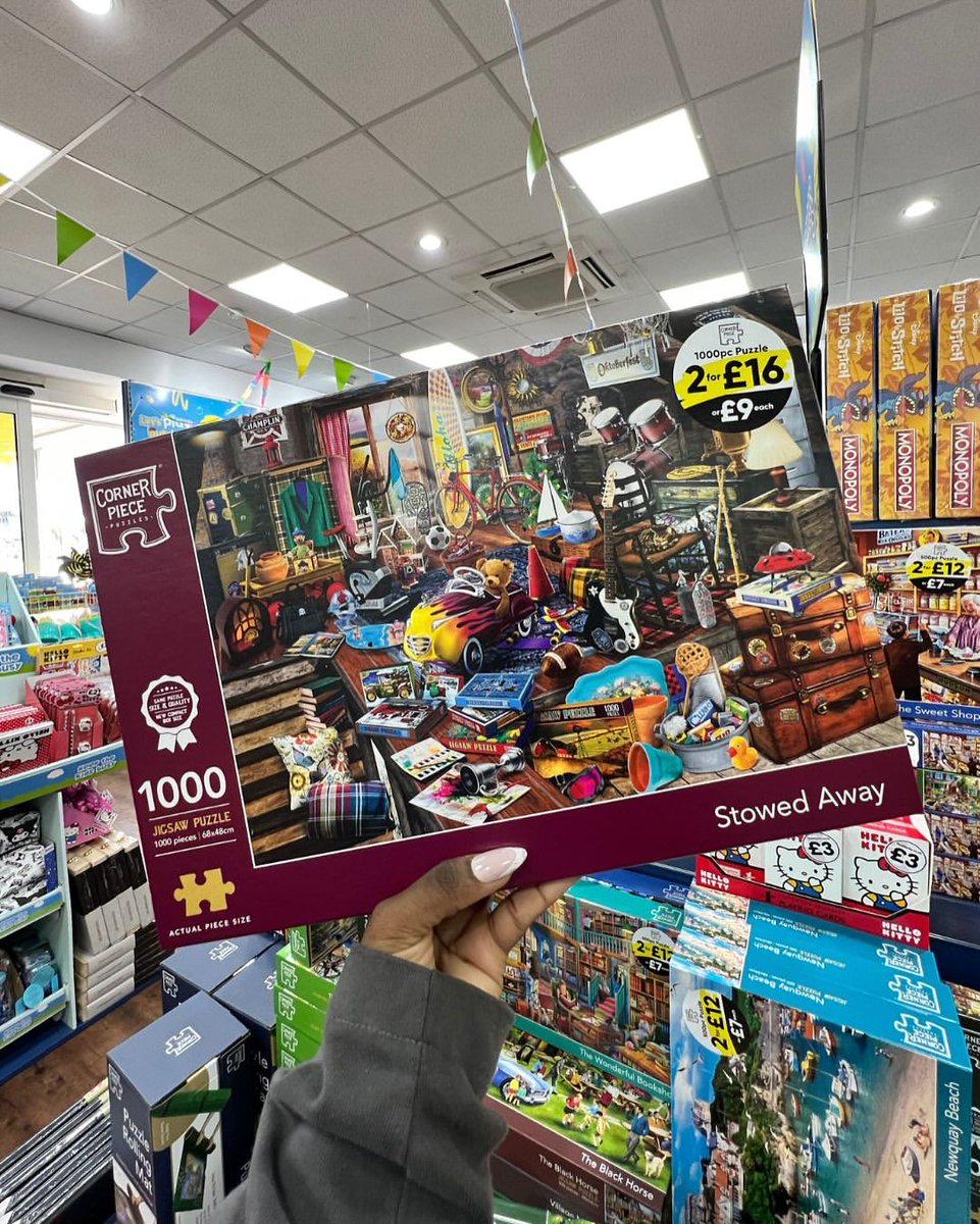 If you’re looking for a nice calming activity you can do this sunny weekend, The Works have got some new jigsaws for you! 💙

Whether you’re into quick wins with 500-piece puzzles or ready to get stuck into a 1000-piece brain-teaser, both seem like #TimeWellSpent to us! ✨