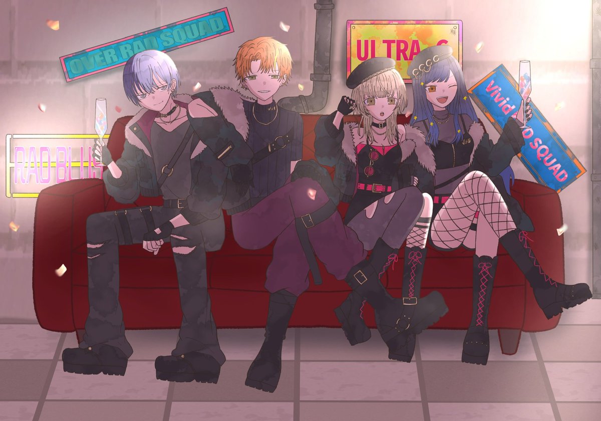 rayprsk's tweet photo. ULTRA C1周年おめでとう🎊
#prsk_FA #ビビバス https://t.co/JTRNkGZbGi