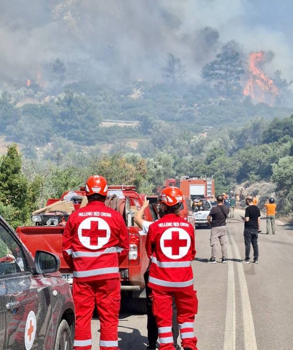 Południe Europy i Turcja w ogniu🔥. Są ofiary śmiertelne. Czerwony Krzyż i Czerwony Półksiężyc wspierają służby ratunkowe walczyące z żywiołem i skutkami upałów oraz dotknięte nimi społeczności. <a href="/ifrc/">IFRC</a>