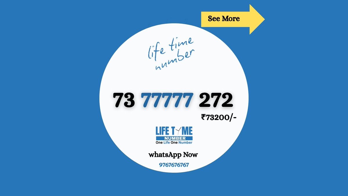 lifetime_number's tweet image. ⚡ Energy Jo Mile Aapke Lo-Shu Grid Se – Wahi Hai Sahi Number!

Your DOB holds the key to your energy. Get a number that aligns with your Lo-Shu Grid.
🔮 Numerology-Approved. Business-Ready.
📲 LifeTimeNumber.com
📞 9767676767 | 9363636363

#LoShuGrid #NumerologyNumber…