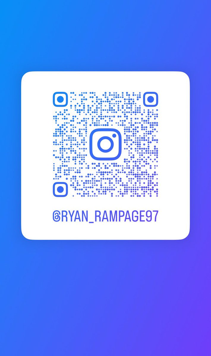 I AM ALSO ON INSTAGRAM !! 

instagram.com/ryan_rampage97…