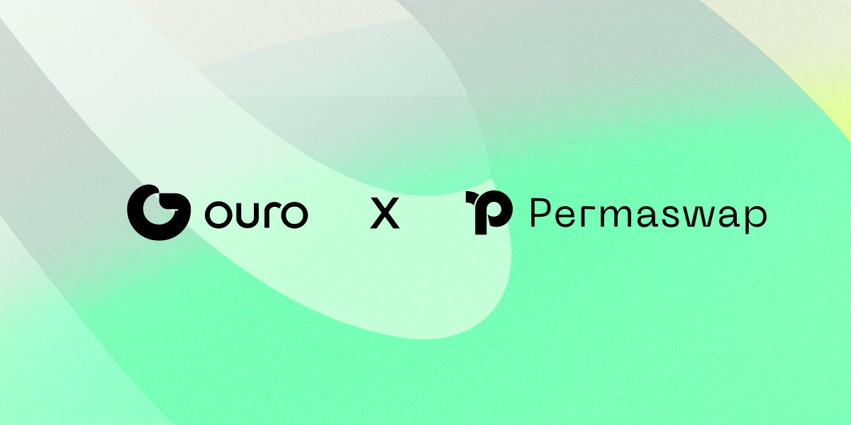 ourowallet's tweet image. Exciting News 🎉
🔥 #OuroWallet is proud to partner with @Permaswap , the leading DEX in the #AO ecosystem!
This collaboration delivers:
🏷️ 1-click swap access directly from your Ouro Wallet
🏷️ Enhanced liquidity for AR/AO trading pairs
🏷️Real-time MU tracking for transactions