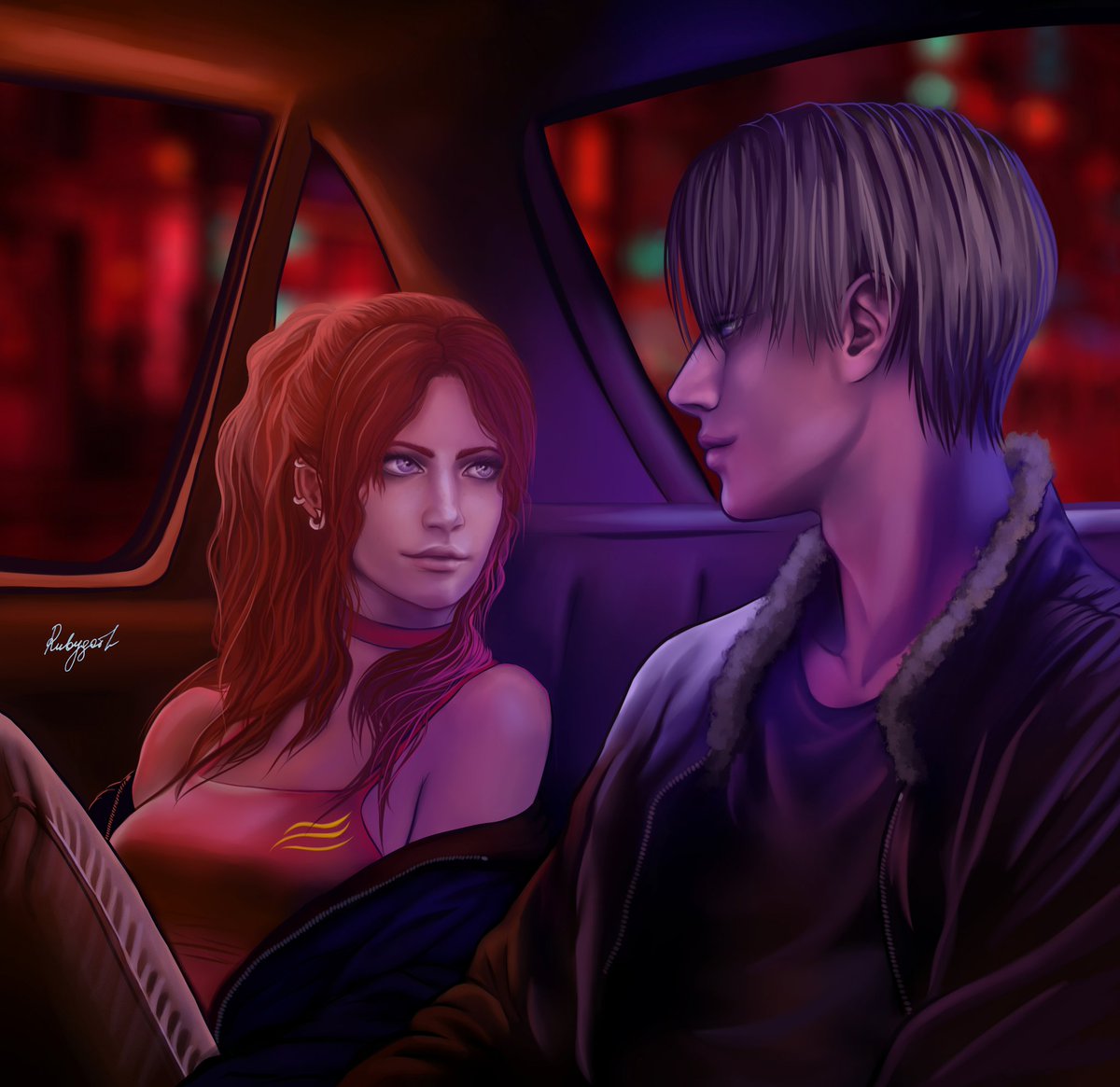 rubygoths's tweet image. cleon neon 鉁笍 love in the backseat
somewhere in between recv & re4
#ResidentEvil #Cleon #Biohazard #LeonKennedy #ClaireRedfield