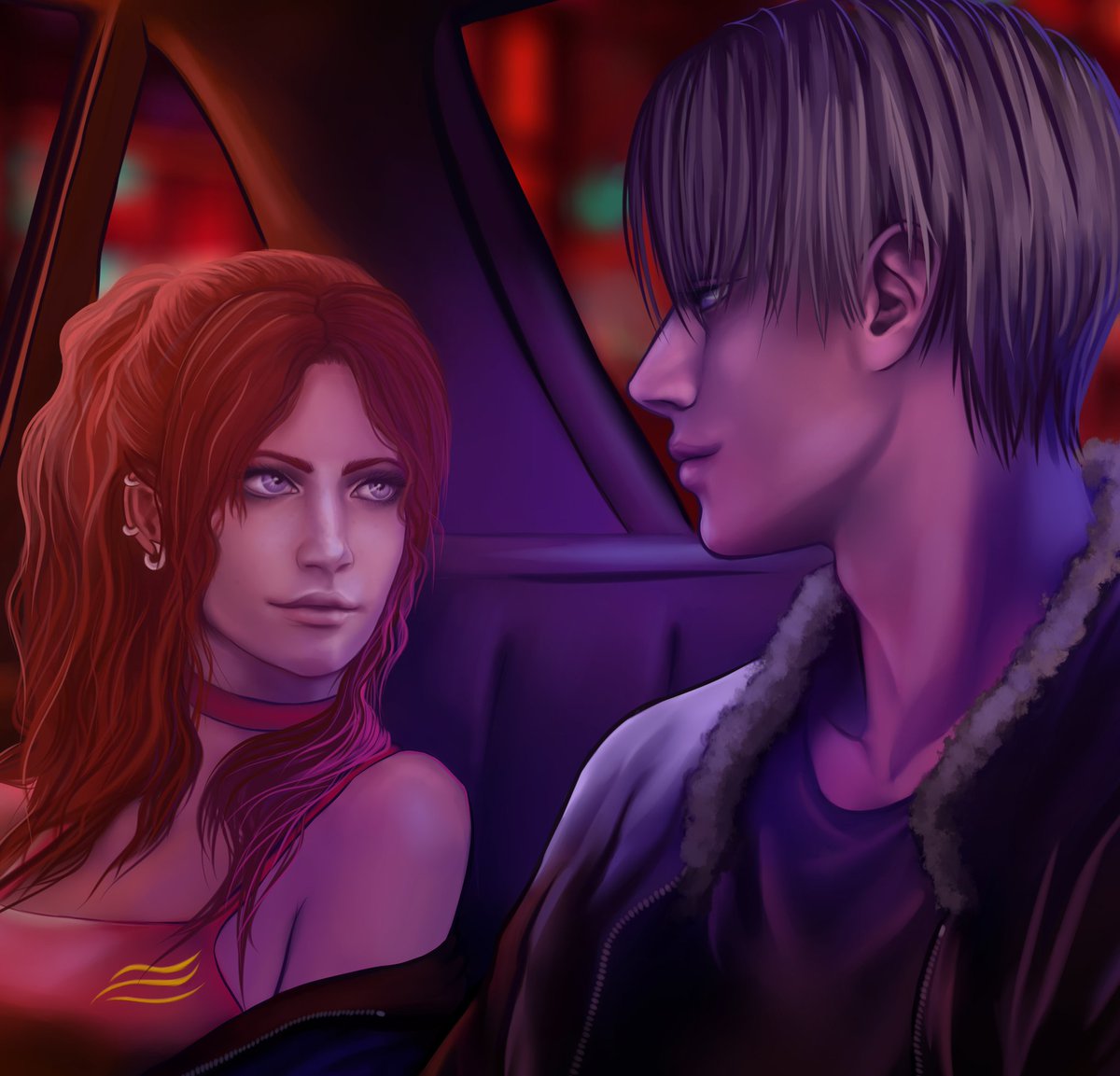 rubygoths's tweet image. cleon neon 鉁笍 love in the backseat
somewhere in between recv & re4
#ResidentEvil #Cleon #Biohazard #LeonKennedy #ClaireRedfield