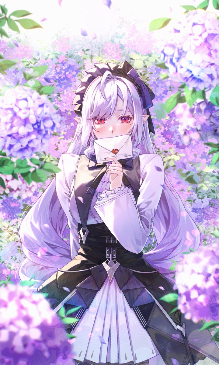 sagi_0116's tweet image. 🌺《花束般的眷戀》🌺

“我是薇薇安”
“這是 送給法厄同大人的信💌”
“嗯…該從哪裡講起呢？”
“法厄同大人也有喜愛的花朵嗎？”

#ゼンゼロ #zzzero #ビビアン #Vivian   #PR