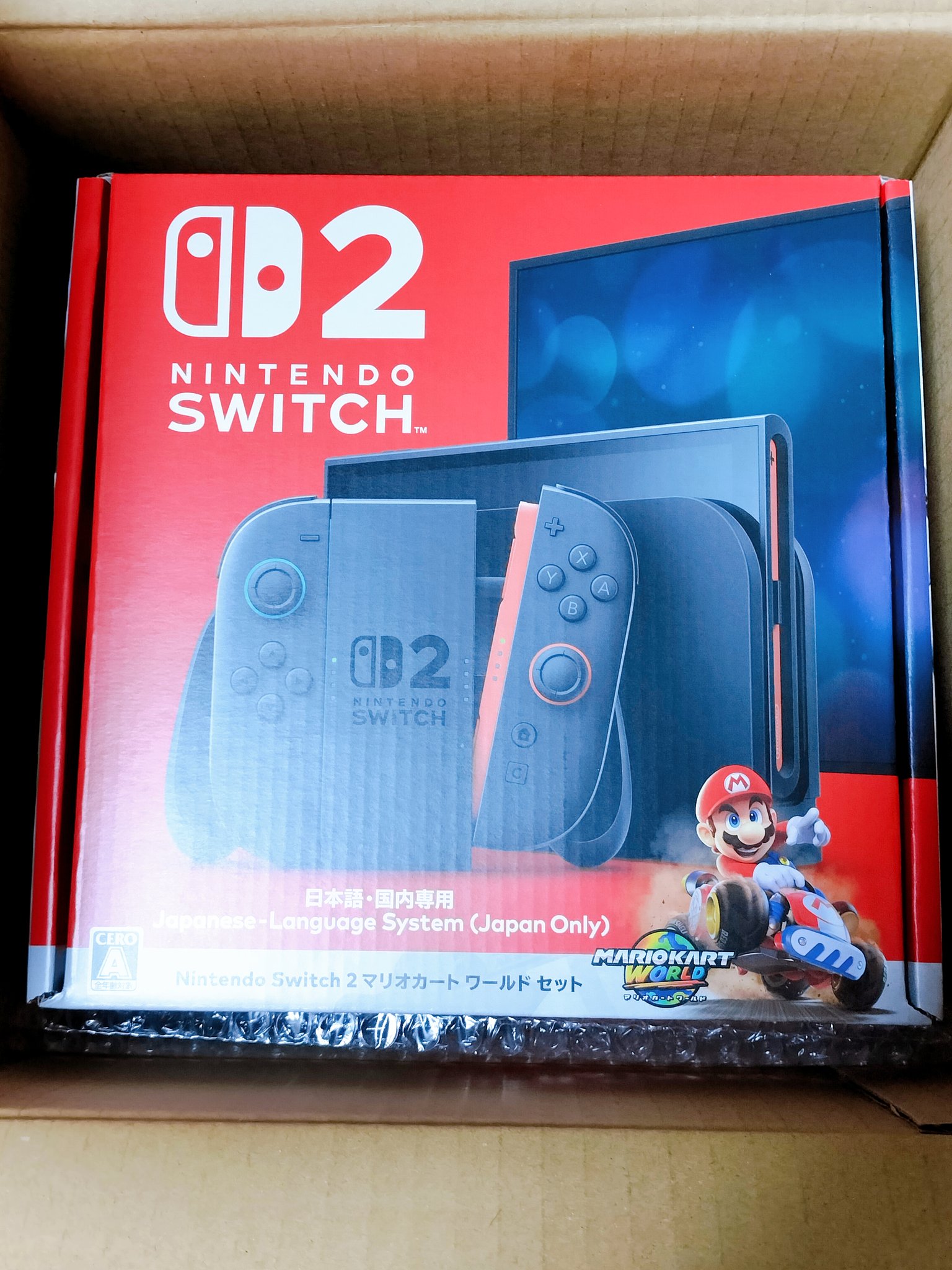 【新品未開封】Nintendo Switch2 マリオカート同梱版 NINTENDO SWITCH 2 マリオカートワールド 同梱版 - メルカリ