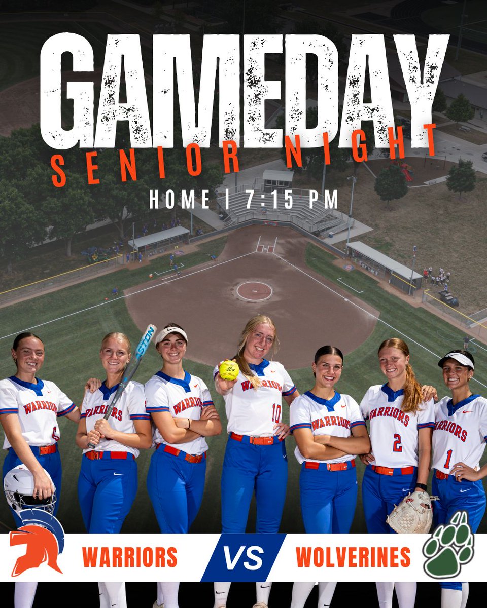 It's Senior Night! Help us celebrate our seniors tonight before the Warriors take on the Sioux City West Wolverines. Good luck &amp; go Warriors! #SCWarriorPride