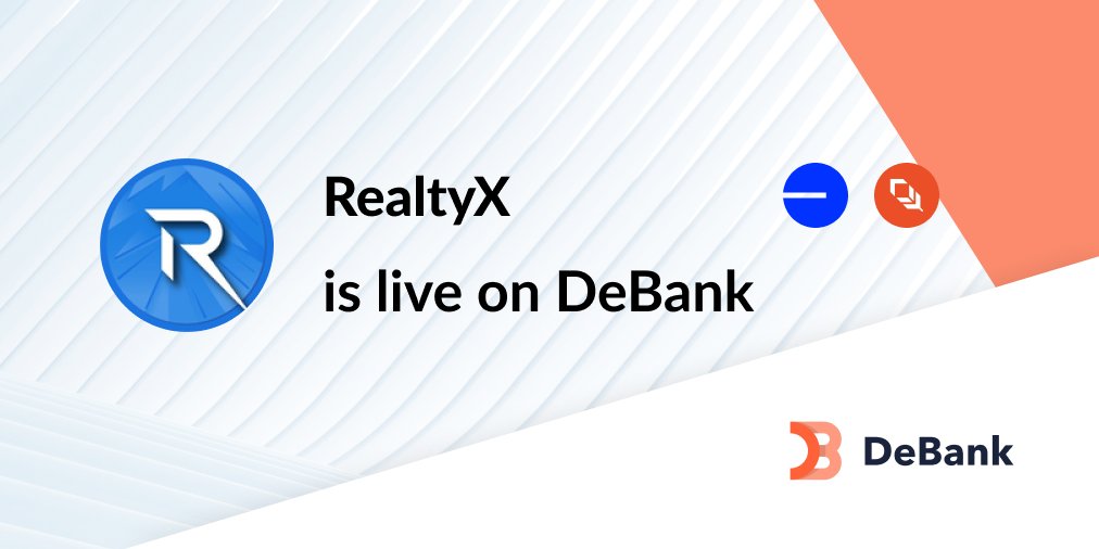 DeBank (@debankdefi) on Twitter photo 6/7
RealtyX's portfolio is now tracked on debank.com!
<a href="/RealtyX_DAO/">RealtyX DAO 🏙 RWA</a> (<a href="/base/">Base</a> & <a href="/plumenetwork/">Plume - RWAfi Chain</a> versions) 6/7
RealtyX's portfolio is now tracked on debank.com!
<a href="/RealtyX_DAO/">RealtyX DAO 🏙 RWA</a> (<a href="/base/">Base</a> & <a href="/plumenetwork/">Plume - RWAfi Chain</a> versions)