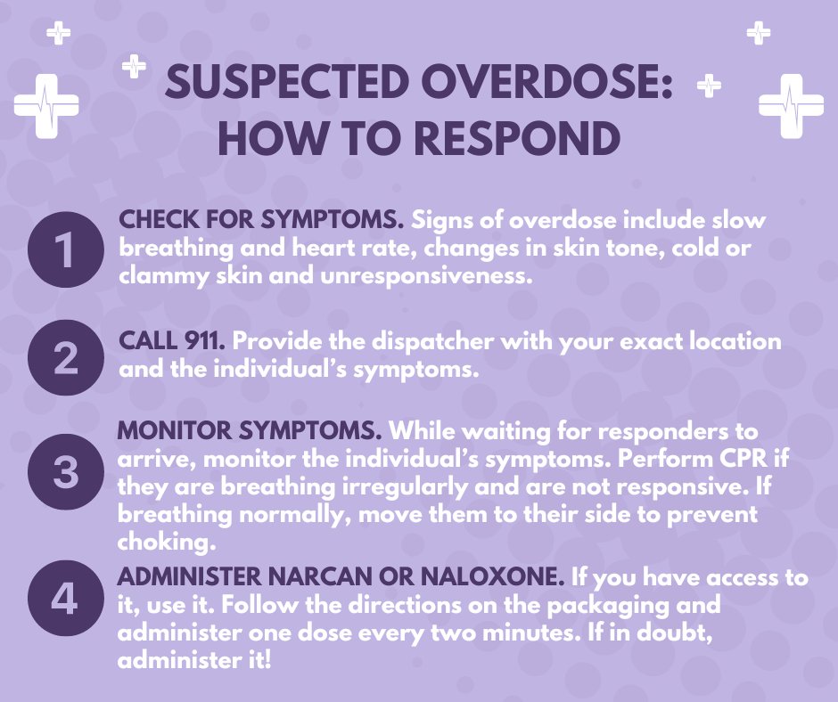 Easton Fire Observes International Overdose Awareness Day: Today, Aug. 31, is International Overdose Awareness Day. 💜 On this day we remember loved ones who have died from overdose and encourage support and recovery efforts for those impacted by… eastonfire.com/2024/08/31/eas…