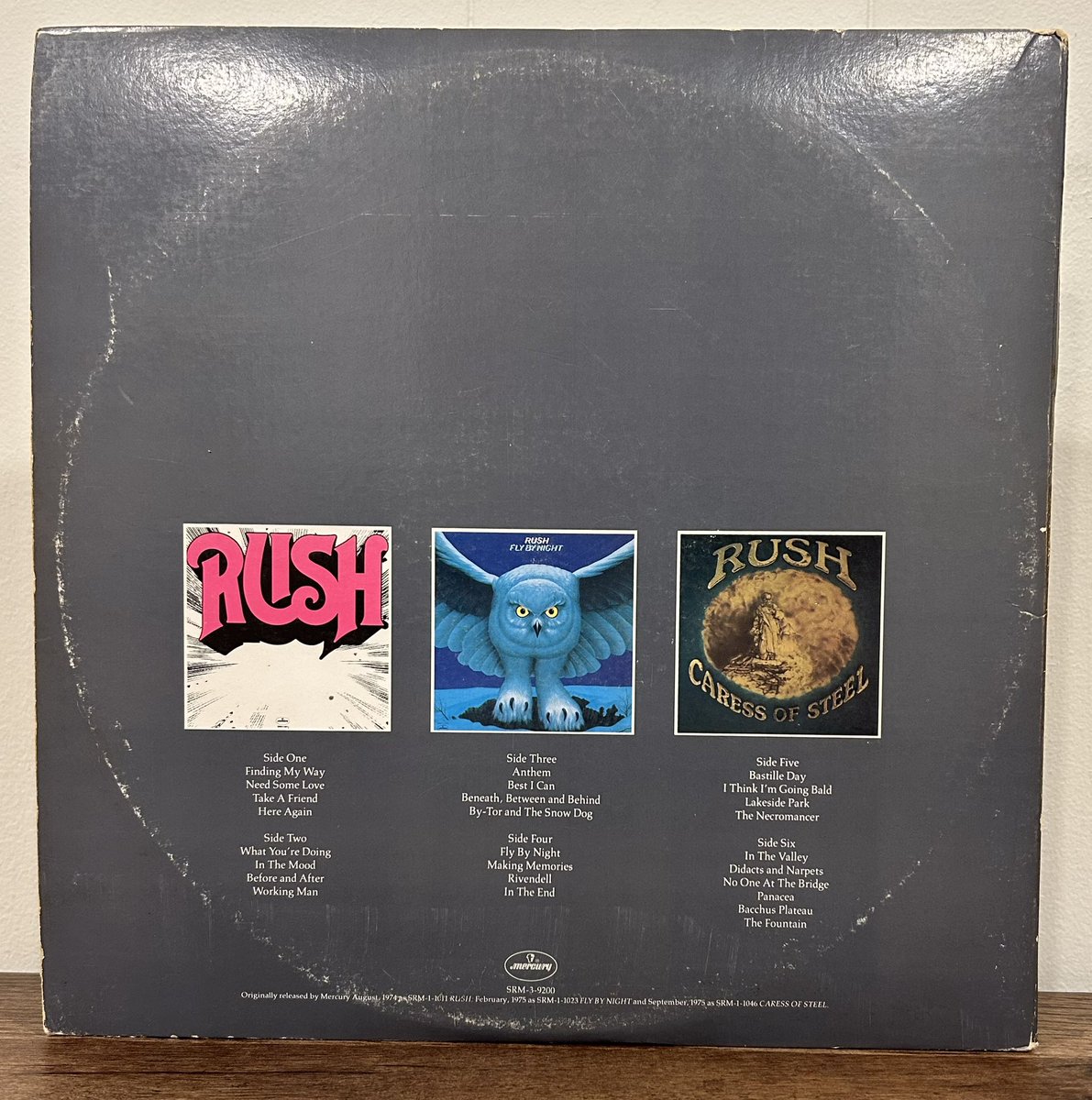 It’s not Two for Tuesday, it’s Three for Tuesday this morning!
Listening to this set to kick off the day! 🎶😎

Archives
Rush
1978
A 3 album set of the bands first three albums:
Rush - 1974
Fly By Night - 1975
Caress of Steel - 1975