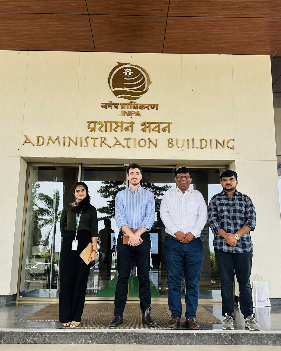 Australian Consulate General, Mumbai (@auscg_mumbai) on Twitter photo Thanks to the <a href="/JNPort/">जवाहरलाल नेहरू पत्तन प्राधिकरण (JNPA)</a> team for a warm, insightful visit to India’s largest container port, managing 50% of 🇮🇳’s container traffic. Fascinating to learn about JNPT’s pivotal role in developing the Vadhavan Port project- 🇮🇳’s first offshore port & a future top-10 globally. Thanks to the <a href="/JNPort/">जवाहरलाल नेहरू पत्तन प्राधिकरण (JNPA)</a> team for a warm, insightful visit to India’s largest container port, managing 50% of 🇮🇳’s container traffic. Fascinating to learn about JNPT’s pivotal role in developing the Vadhavan Port project- 🇮🇳’s first offshore port & a future top-10 globally.