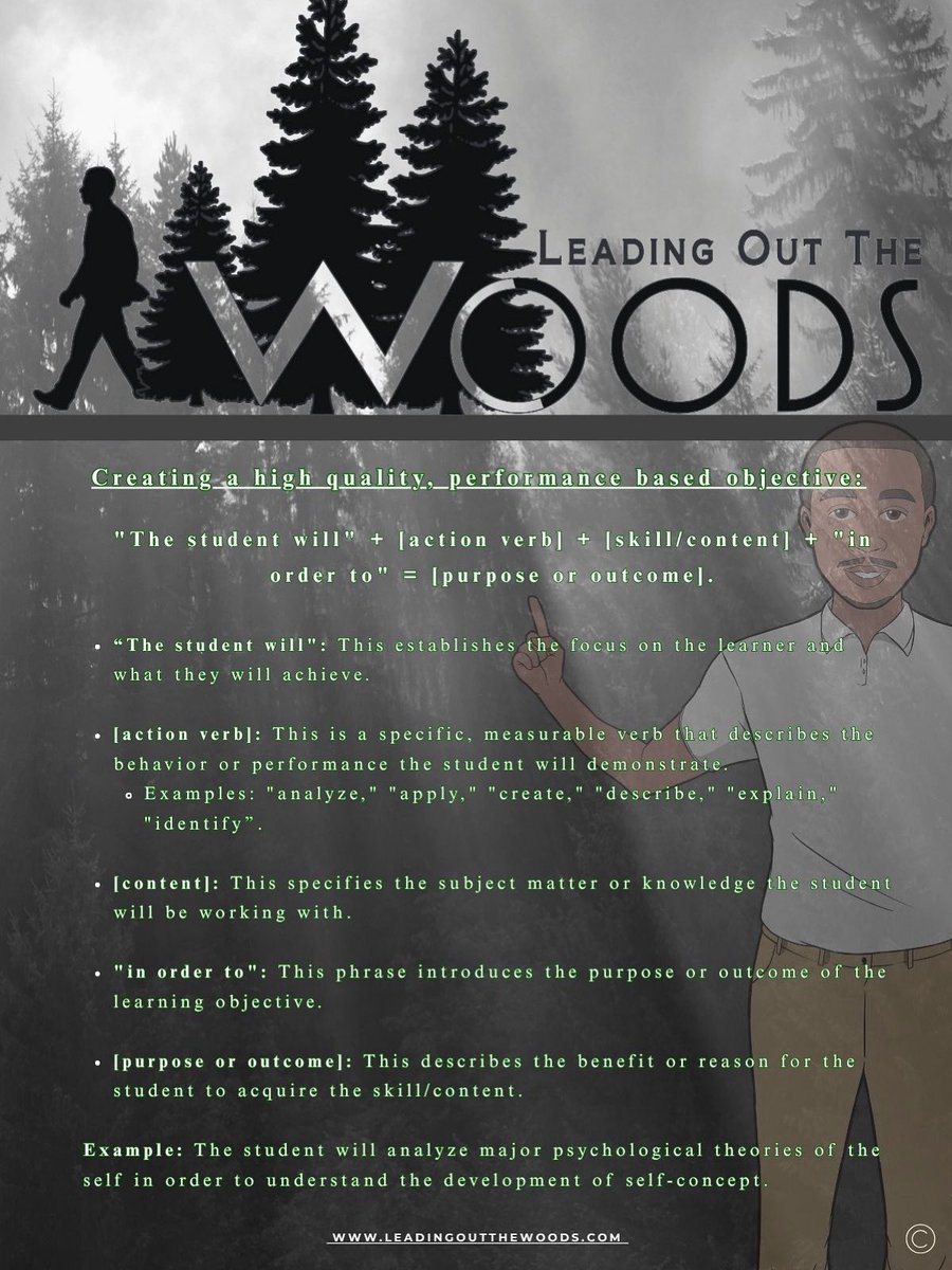 All classrooms should have clear, measurable outcomes that drive real student learning and success. 🎯📚

Let’s move beyond simple targets and into intentional, actionable instruction.

Visit 👉 leadingoutthewoods.com!

#LeadingOutTheWoods #K12 #Teachers #Education #Instruction