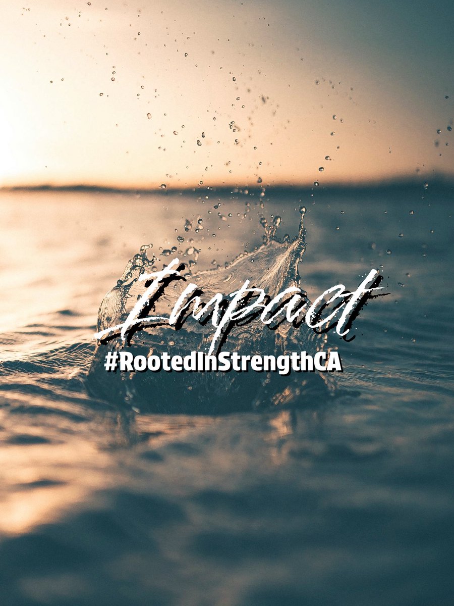Our future is Impacted by the people we spend time with most. Who you hang out with is who you start acting like. Hang out with Jesus and be more like Him. Hang out with people on this earth that impact you to be a better person. 
Proverbs 13:20
#RootedInStrengthCA