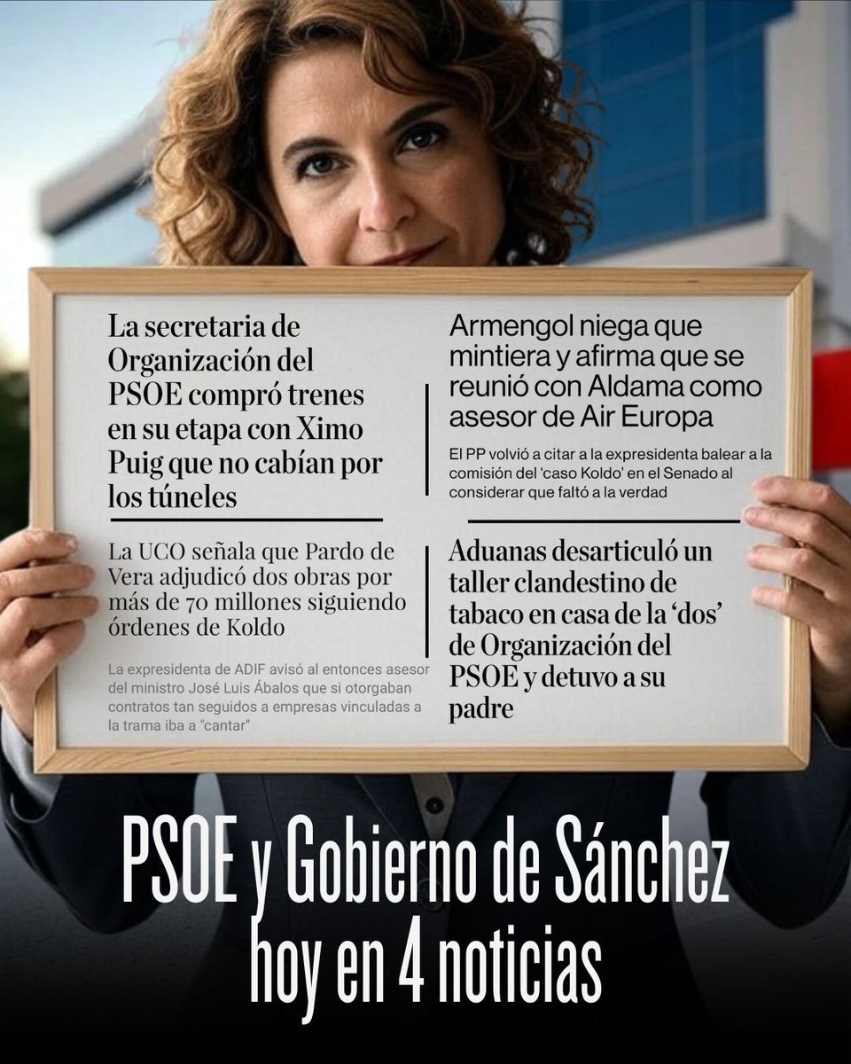 🎯 Así ha comenzado un día más para el PSOE y el Gobierno de Pedro Sánchez.