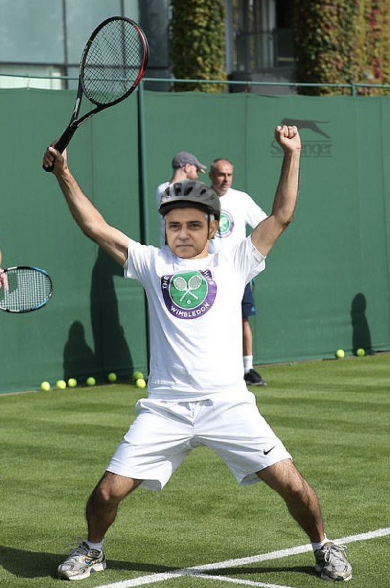 DDDaughters's tweet photo. Sadiq Khan 'doesn't care about #Wimbledon': Mayor is told to 'get a grip' after District line delays spark 'international humiliation' for London #TuesdayFail https://t.co/y28cHzXcGx