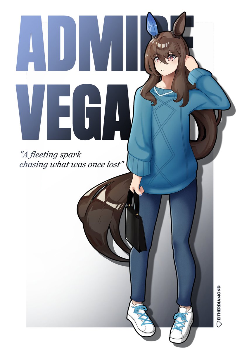 Casual outfit Admire Vega
#ウマ娘 #umamusume