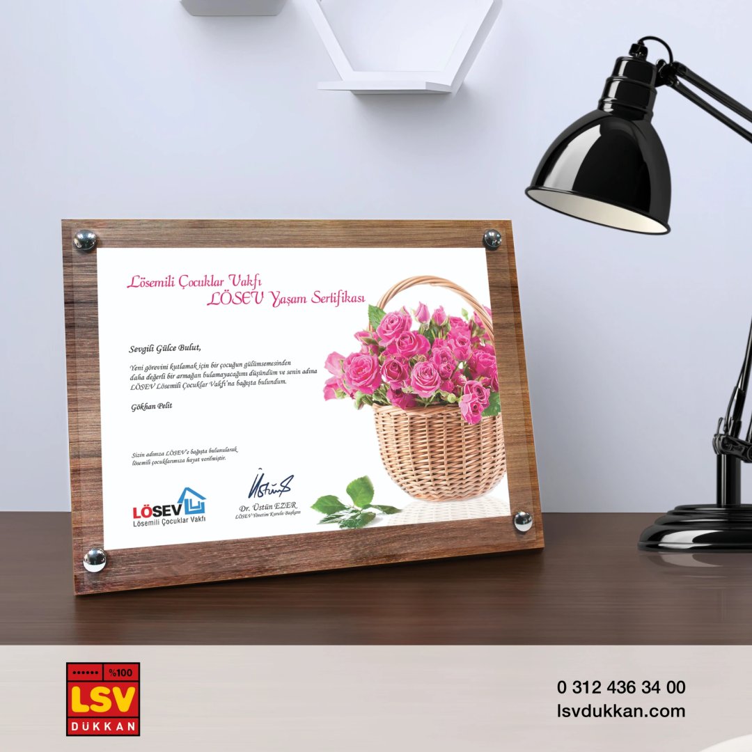Kıymetli anlara anlam katan hediye🎁
“İçimden geldi” demenin en zarif haliyle, özel gün kutlamalarınızı lösemili çocuklar için iyiliğe dönüştürün.
LSV Dükkan sertifikalarıyla kalpten kalbe ulaşan bir destek verin💛

📍 lsvdukkan.com
