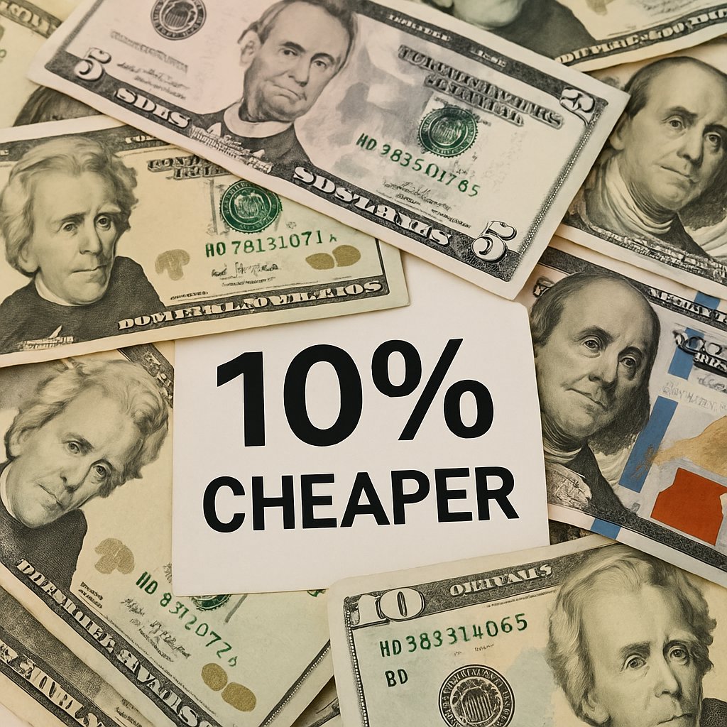 yetundiscovered's tweet image. 🔥 Good news for all our European readers and those outside the US! Your subscription got 10% cheaper!
Thanks to the historically weak U.S. dollar—the weakest start in over 50 years—your subscription to Undiscovered: Value & Growth Stocks is now at least 10%+ cheaper.
This is a…