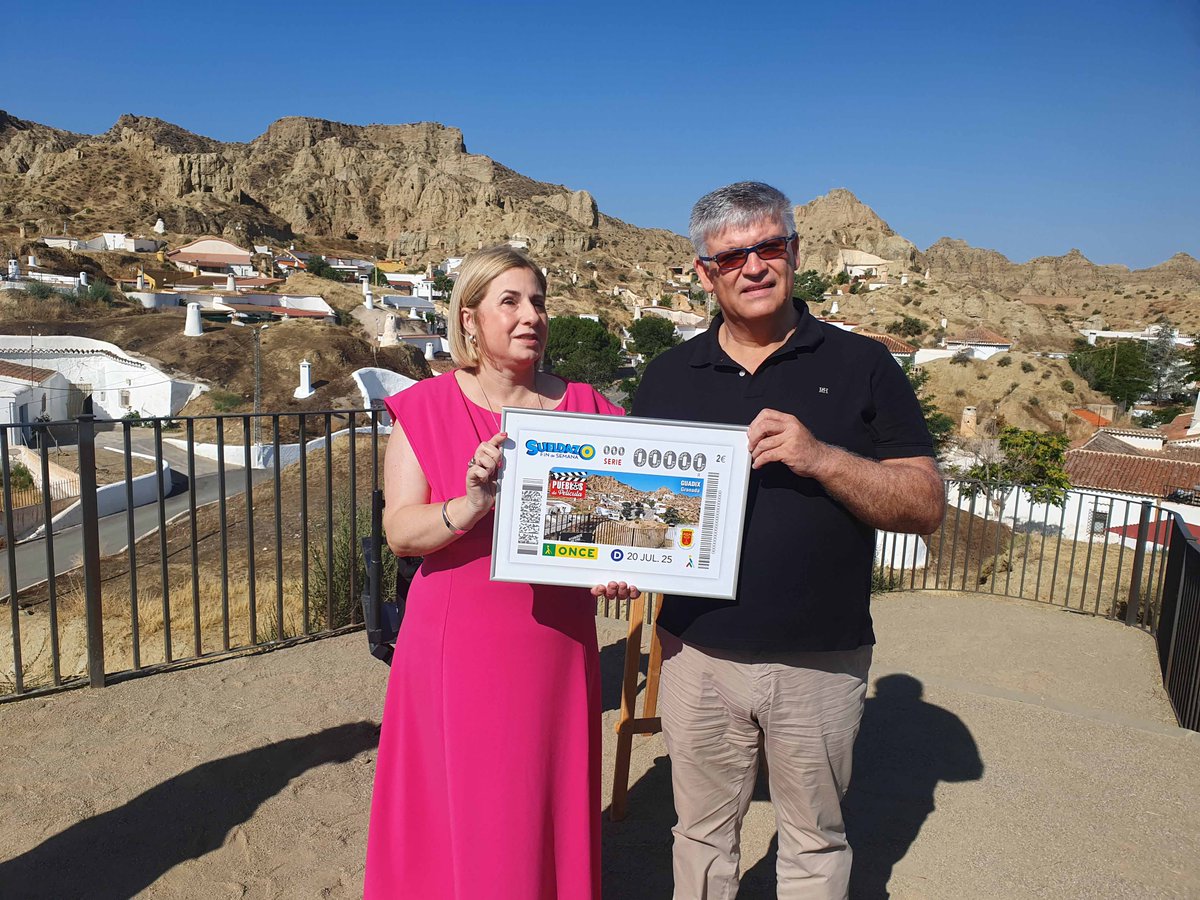 El cupón de la ONCE presume de Guadix como un escenario “de película”
<iframe src="facebook.com/plugins/post.p…