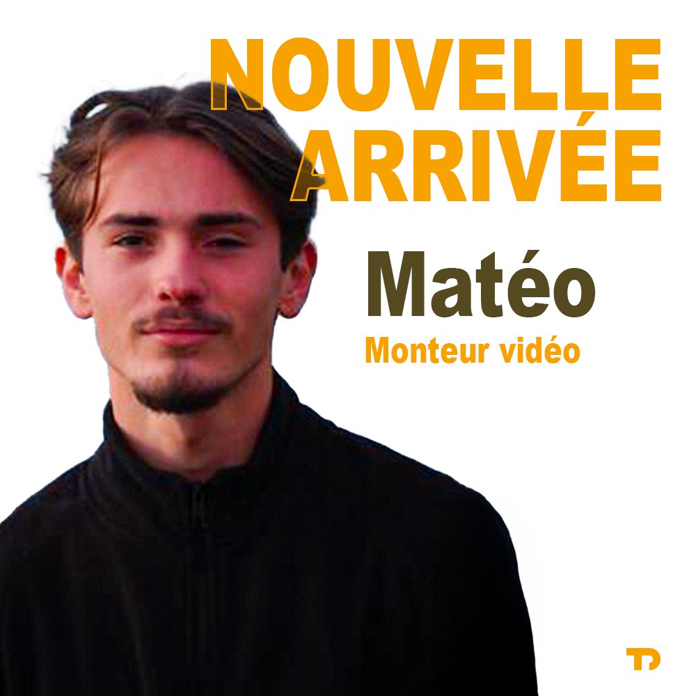 LTDD_Off's tweet image. ✨ NEW ARRIVÉ : @Mateo_cut
Déjà présent sur certains projets, Matéo rejoint notre équipe de monteur vidéo ! Grâce à sa présence, nous continuons à offrir le meilleur pour les clients que nous accompagnons.
Bienvenue à lui parmi nous 😉