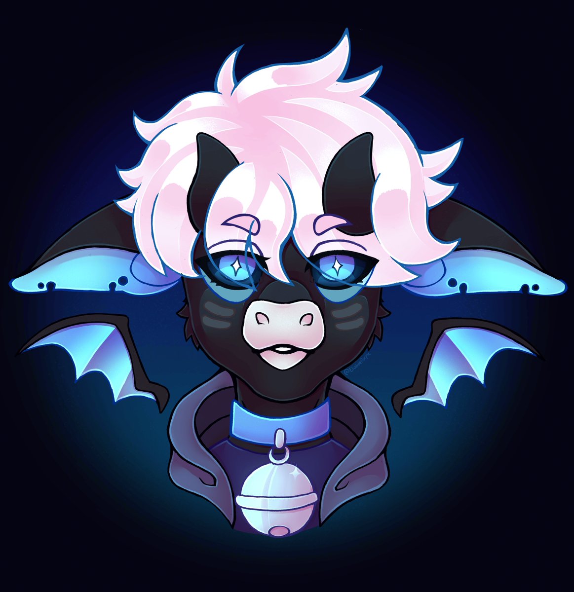 Art fight revenge for Pepperonizzie, of her OC Winston! I am not used to drawing furries, I won't lie, but I do like to make revenges!💙