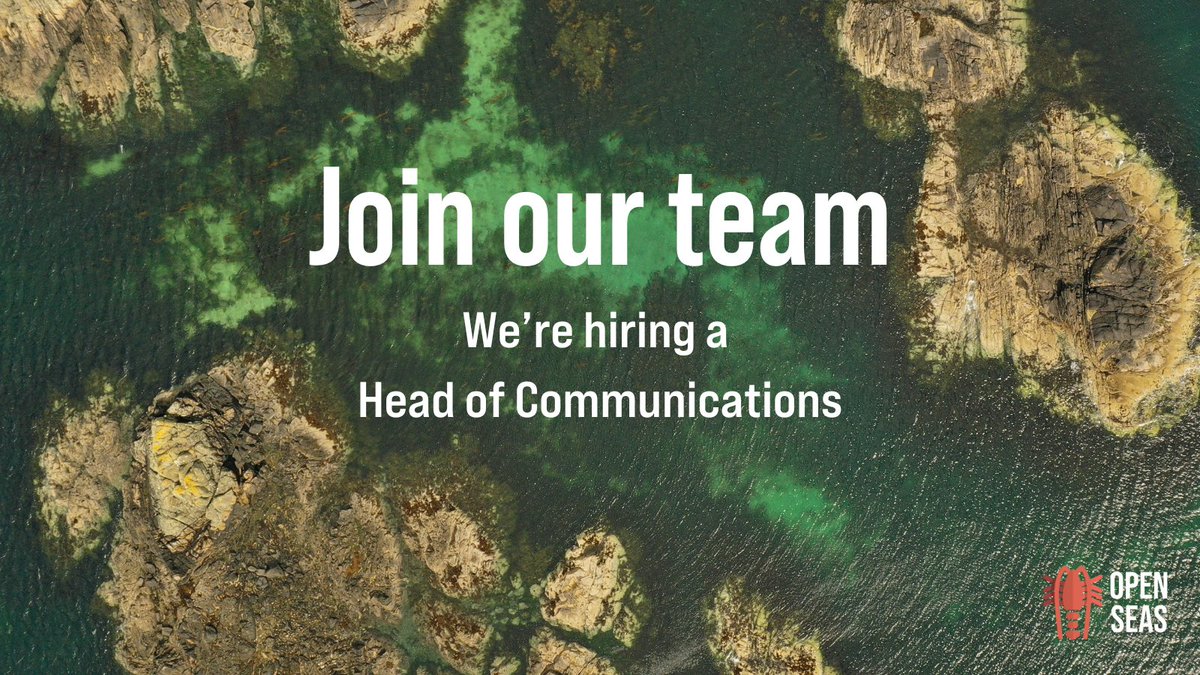 TheOpenSeas's tweet image. 🦞 Open Seas is hiring! 🦞
We’re looking for a dynamic Head of Communications to lead our external communications, shape compelling campaigns, and help us punch far above our weight.
Closing date: 25th July 2025
To apply, visit the link below:
goodmoves.org/vacancy/a4sP10…