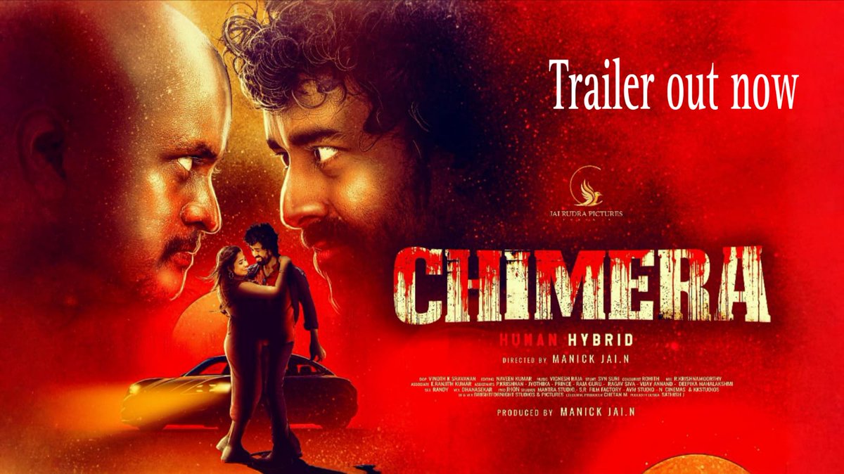 A. JOHN- PRO (@johnmediamanagr) on Twitter photo #Chimera Trailer Out Now
youtu.be/jN2rVaj8kiY
<a href="/DirManick/">Dir_Manick</a>
<a href="/lyateesh/">Yateesh L</a> <a href="/Editsdhanush/">Dhanush Nagavelou</a>
<a href="/johnmediamanagr/">A. JOHN- PRO</a>
<a href="/ANANDAK06124176/">ANANDKUMAR</a> #Chimera #கைமேரா #Chimera Trailer Out Now
youtu.be/jN2rVaj8kiY
<a href="/DirManick/">Dir_Manick</a>
<a href="/lyateesh/">Yateesh L</a> <a href="/Editsdhanush/">Dhanush Nagavelou</a>
<a href="/johnmediamanagr/">A. JOHN- PRO</a>
<a href="/ANANDAK06124176/">ANANDKUMAR</a> #Chimera #கைமேரா