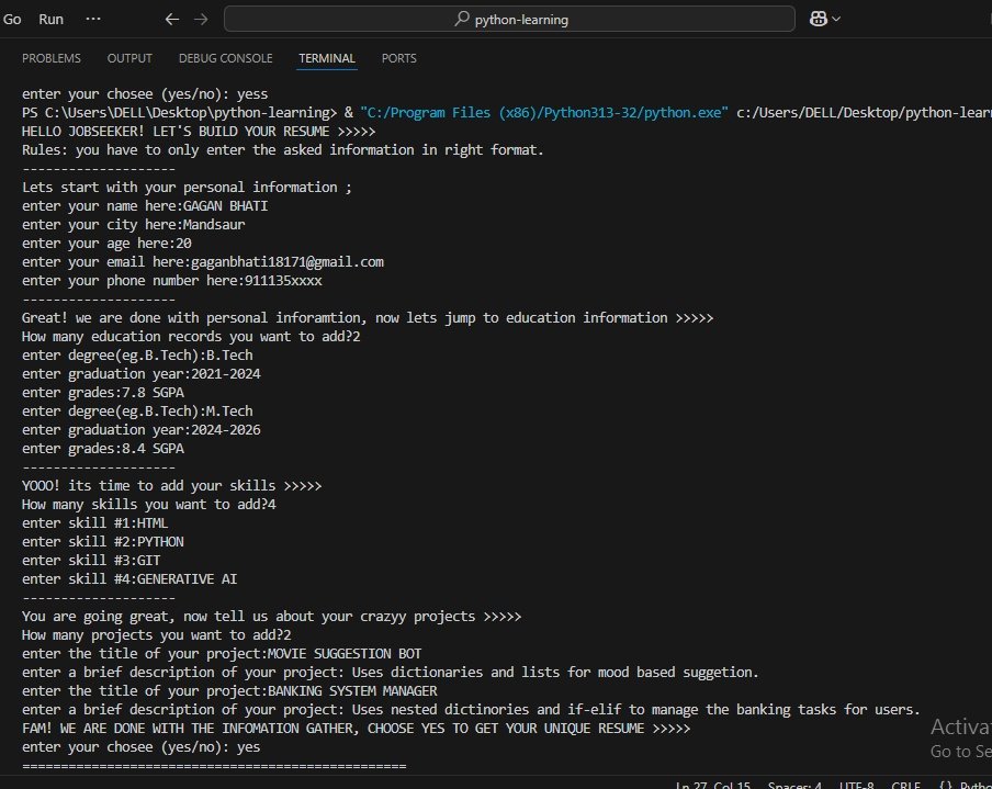 GaganCommits's tweet image. 🤖Day 7 of Python.
Fomate>Features✨
No new concepts today, but polished an old script with some clean String formatting.
👨🔧f-strings, .ljust(), .center() — the real MVP of the day..
#PyByGagan #30daysofcoding #PythonAttack #CodeNewbie