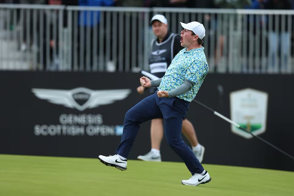 🚨⏰ | SCOTTISH OPEN TEE TIMES

🏴󠁧󠁢󠁳󠁣󠁴󠁿 𝐑𝐎𝐁𝐄𝐑𝐓 𝐌𝐀𝐂𝐈𝐍𝐓𝐘𝐑𝐄
🇺🇸 Scottie Scheffler
🇦🇺 Adam Scott

Round 1 | 8:28am 
Round 2 | 1:43pm