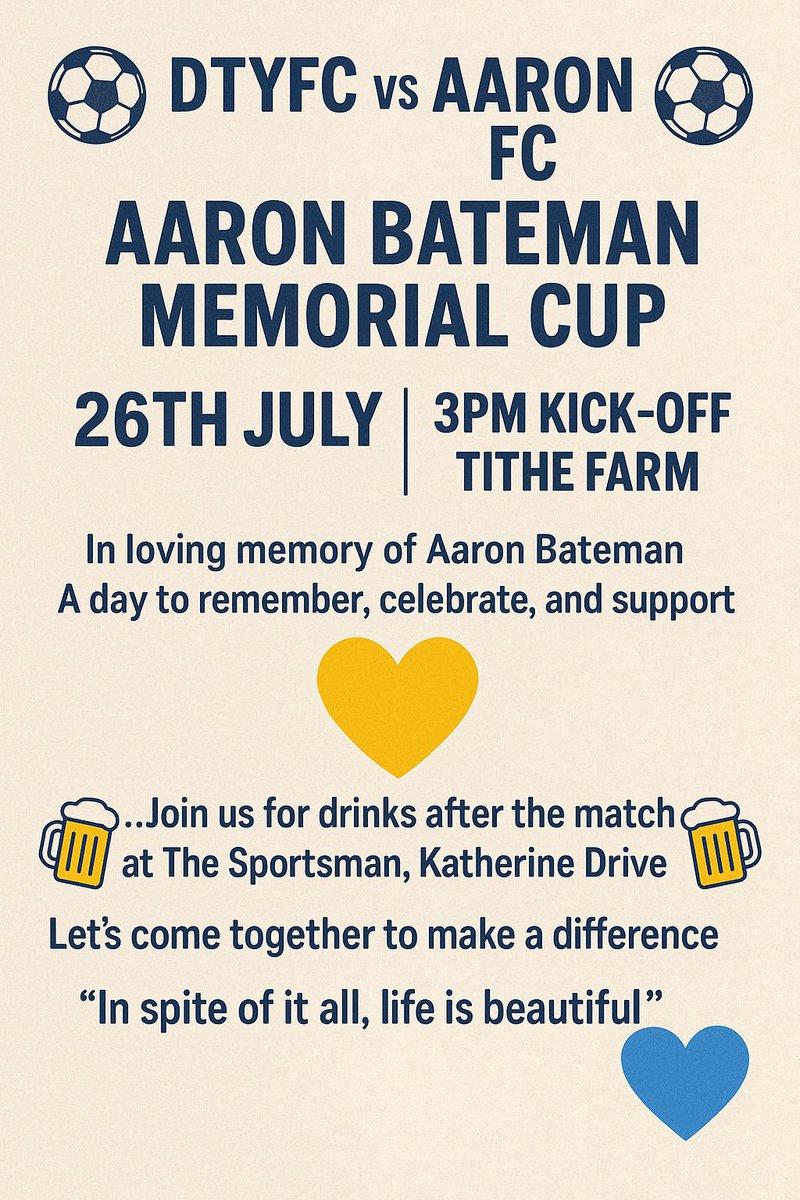 All donations on the day will go to CF trust. ❤️

 <a href="/BedsFA/">Bedfordshire FA</a>